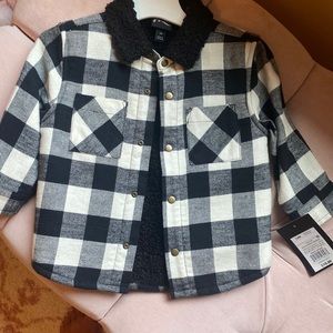 Button up Sherpa shirt/jacket